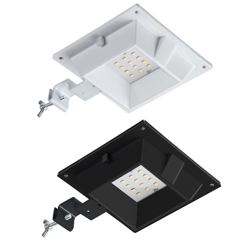 Lámparas solares de conducto LED para patio de jardín 12 lámparas de pared resistentes al agua al aire libre LED