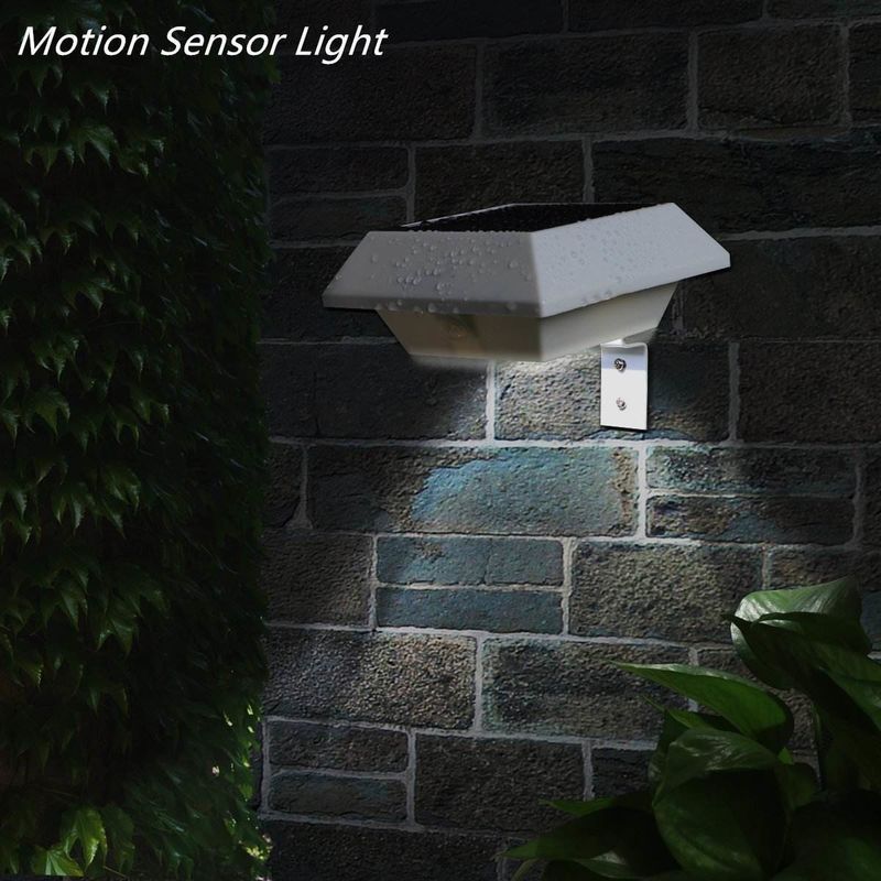 Lámparas solares de conducto LED para patio de jardín 12 lámparas de pared resistentes al agua al aire libre LED