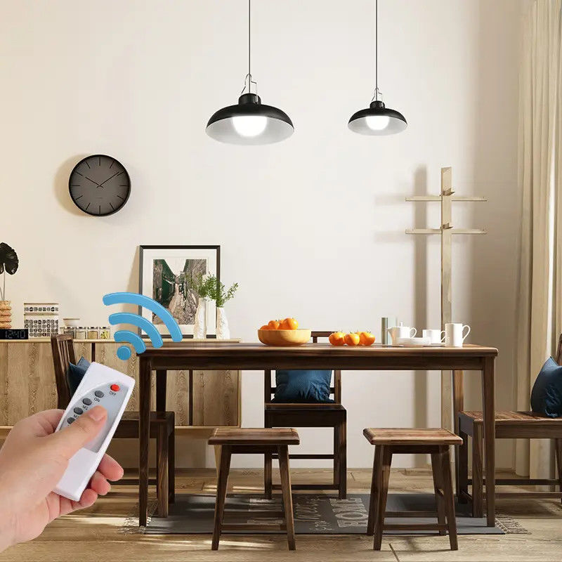 Luz solar de jardín con IP65 con batería de alta capacidad y lámpara LED blanca fría caliente