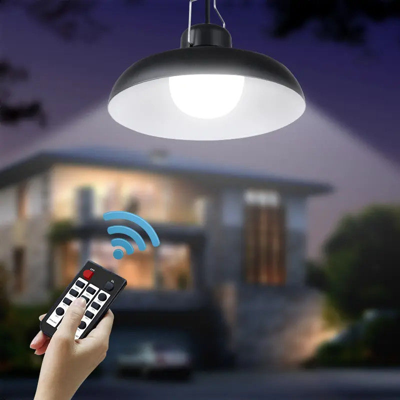 Ángulo de luz de 270° Candilero solar Temperatura del color CCT 6000K-7000K Lámpara colgante