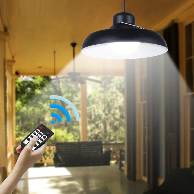 Ángulo de luz de 270° Candilero solar Temperatura del color CCT 6000K-7000K Lámpara colgante