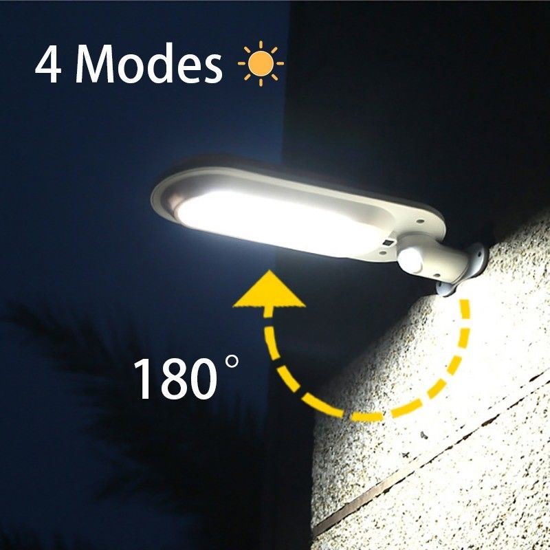 Temperatura de color CCT Luz cálida 3000K LED Iluminación de jardín exterior Luz de vía solar