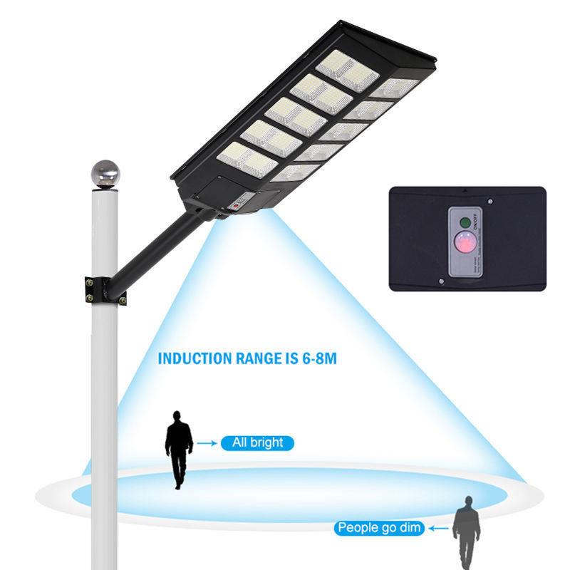Lámparas solares para el exterior 100W 300W 500W para la carretera Tiempo de trabajo 50000 horas
