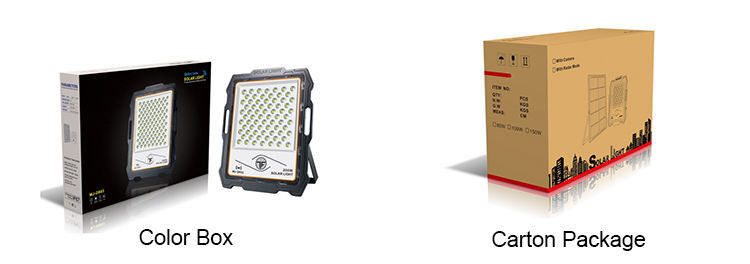 Lumen Jardín al aire libre Ip65 Sensor de movimiento de seguridad LED luz solar de inundación 300W