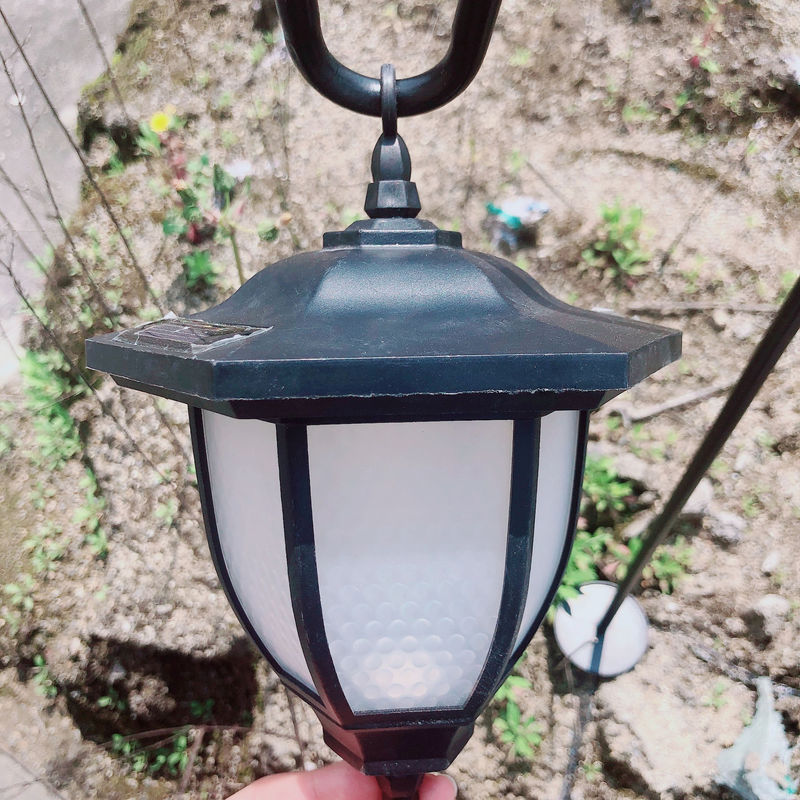 Sensor de linterna solar de pared exterior para paneles decorativos 20000 horas de vida útil