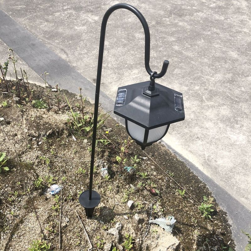 Sensor de linterna solar de pared exterior para paneles decorativos 20000 horas de vida útil
