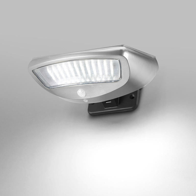 Luz moderna de sensor de movimiento solar LED Luz de pared solar con índice de reproducción de color Ra 85