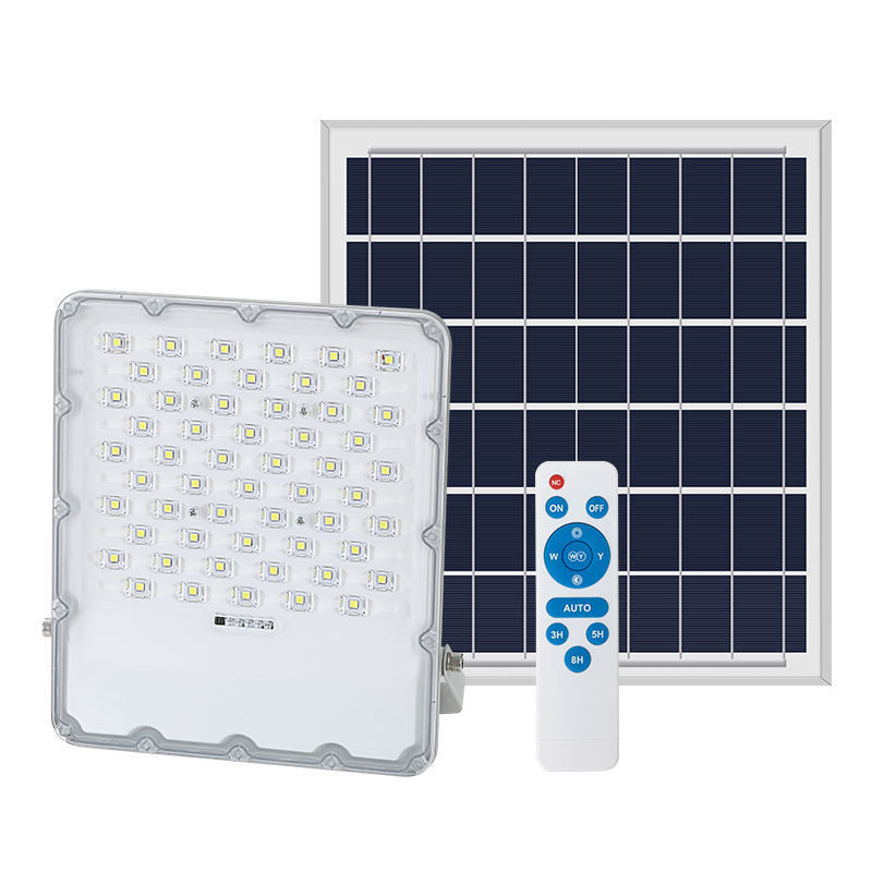 Luz solar de inundación de jardín inoxidable al aire libre con control remoto Vida útil de 50000 horas