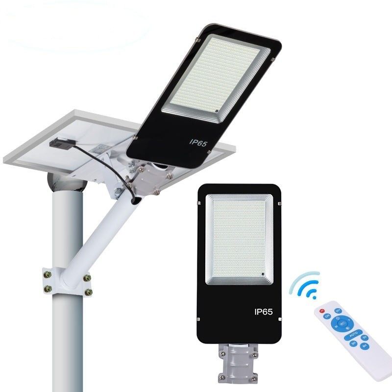 80 Ra 50w 100w 150w Lámpara de carretera exterior integrada todo en uno LED luz solar de la calle a prueba de agua