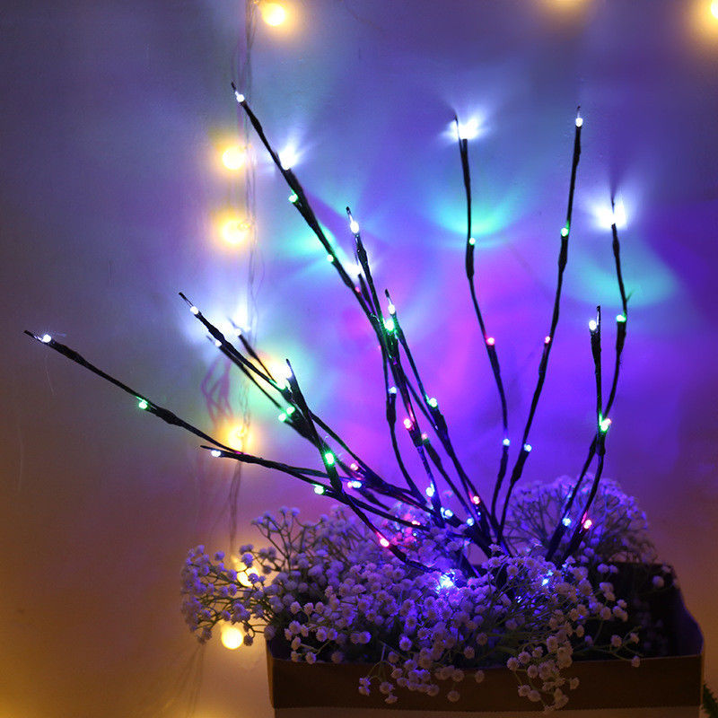 2000lm LED Simulación de luces de árbol para la decoración de dormitorio creativo en las vacaciones de Navidad
