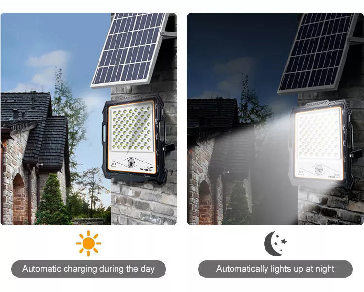 Lámpara de pared solar LED de control remoto con alta CRI Ra 80 y soporte para oscurecedores