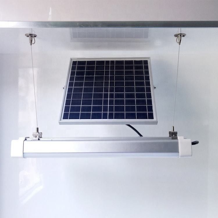 Ángulo de luz de 180° 3000LM Alta eficiencia luminosa Luz solar triproof para estacionamiento