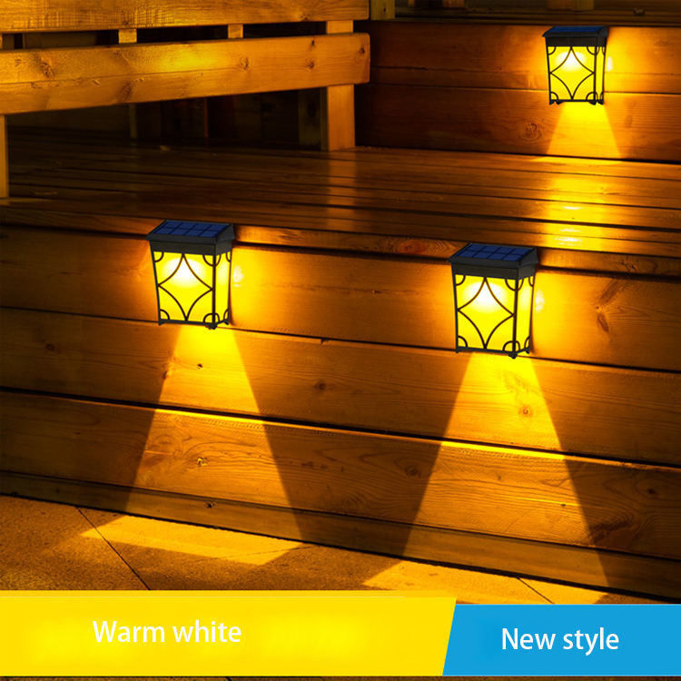 Jardín solar exterior lujo poderosa decoración de montaje cerca de pared paisaje de la casa lámparas de luces para el hotel