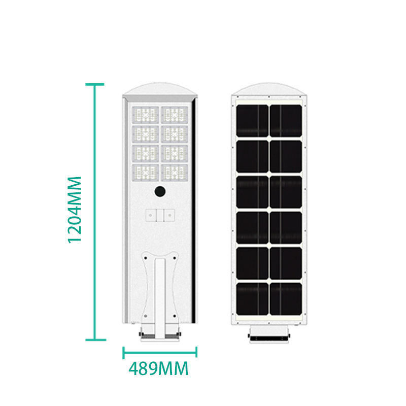 ROAD Alta luminosidad 50W 60W 80W 100W exterior integrado todo en uno Led luz solar de la calle