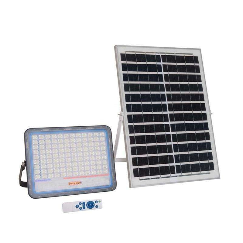 Cuerpo de aluminio Luz de inundación solar LED para el parque con 80 Ra y 5000-6000K temperatura de color
