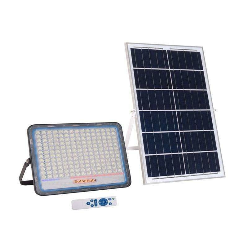 Cuerpo de aluminio Luz de inundación solar LED para el parque con 80 Ra y 5000-6000K temperatura de color