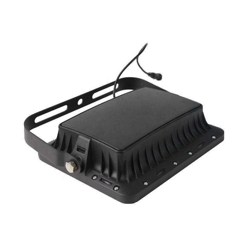 Cuerpo de aluminio Luz de inundación solar LED para el parque con 80 Ra y 5000-6000K temperatura de color