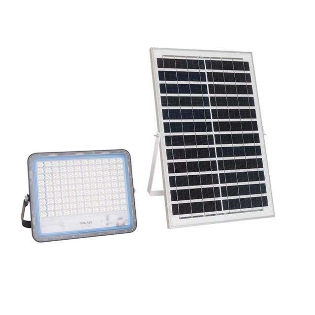 2- 100w luz solar LED de inundación exterior 12V 3000mA Ip65 Iluminación de estadio a prueba de agua