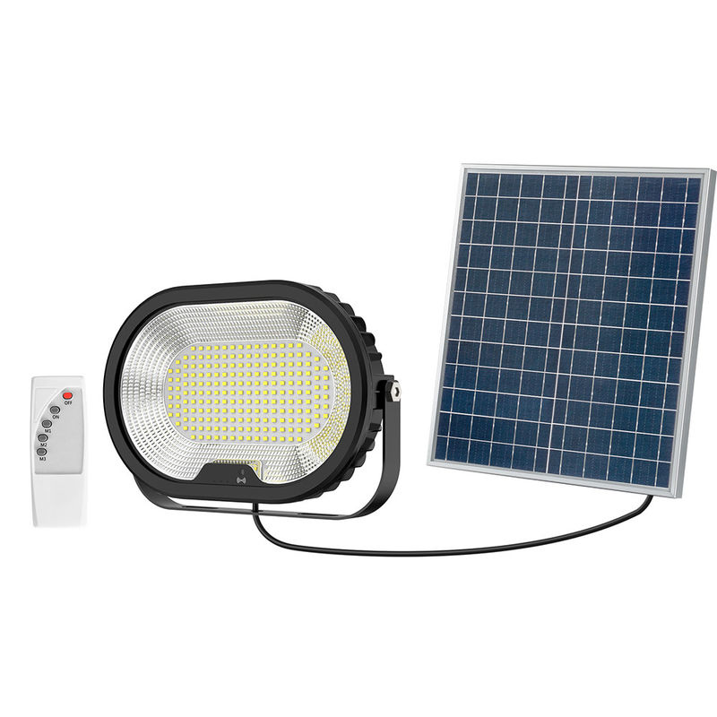 Luz solar de inundación de movimiento al aire libre Luz LED impermeable para seguridad activada por movimiento