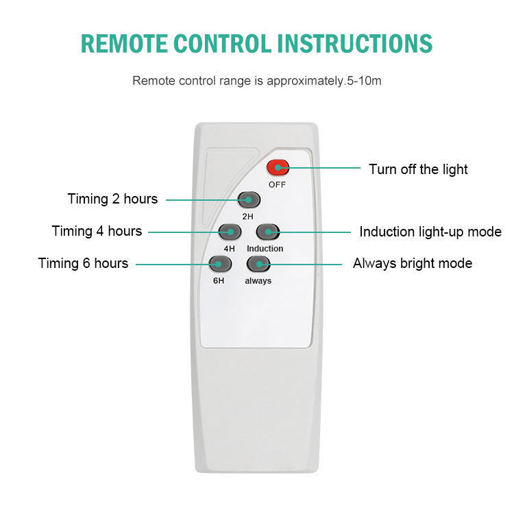 Batería 3.2V/16000MAH 100lm/w 100w 200w 300w Luz solar de calle con control remoto