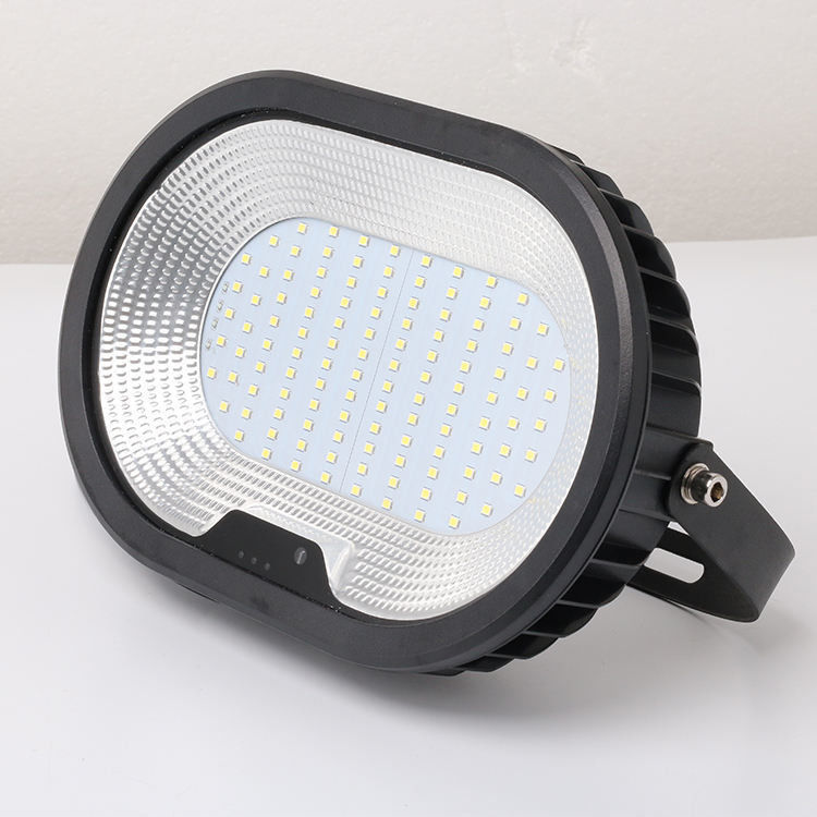 Luz solar de inundación de movimiento al aire libre Luz LED impermeable para seguridad activada por movimiento