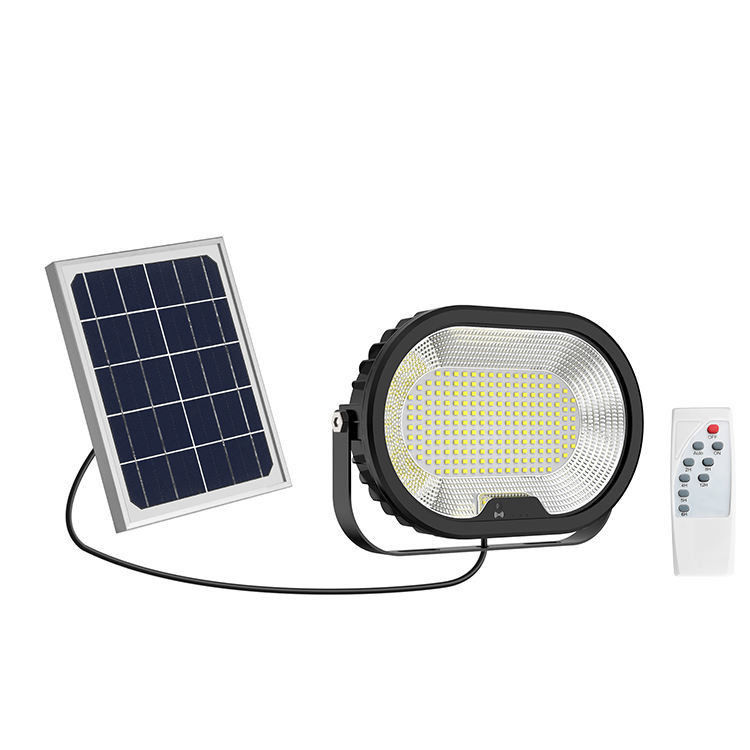 Luz solar de inundación de movimiento al aire libre Luz LED impermeable para seguridad activada por movimiento