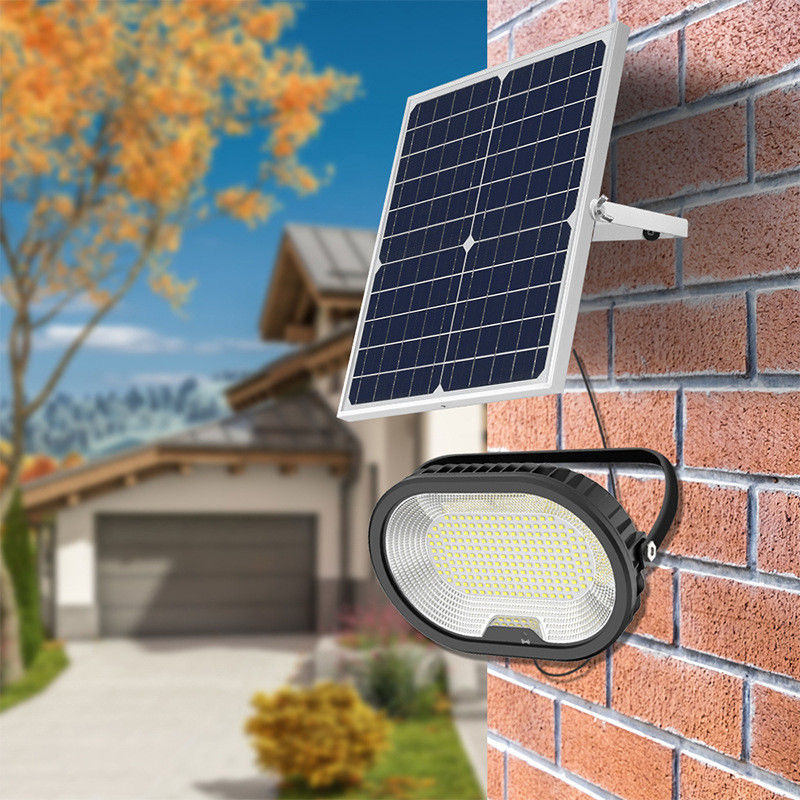 Luz solar de inundación de movimiento al aire libre Luz LED impermeable para seguridad activada por movimiento