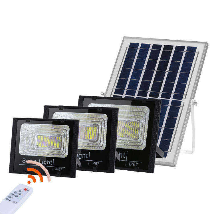 Lámpara de aluminio solar de aluminio solar LED para la luz solar de inundación exterior