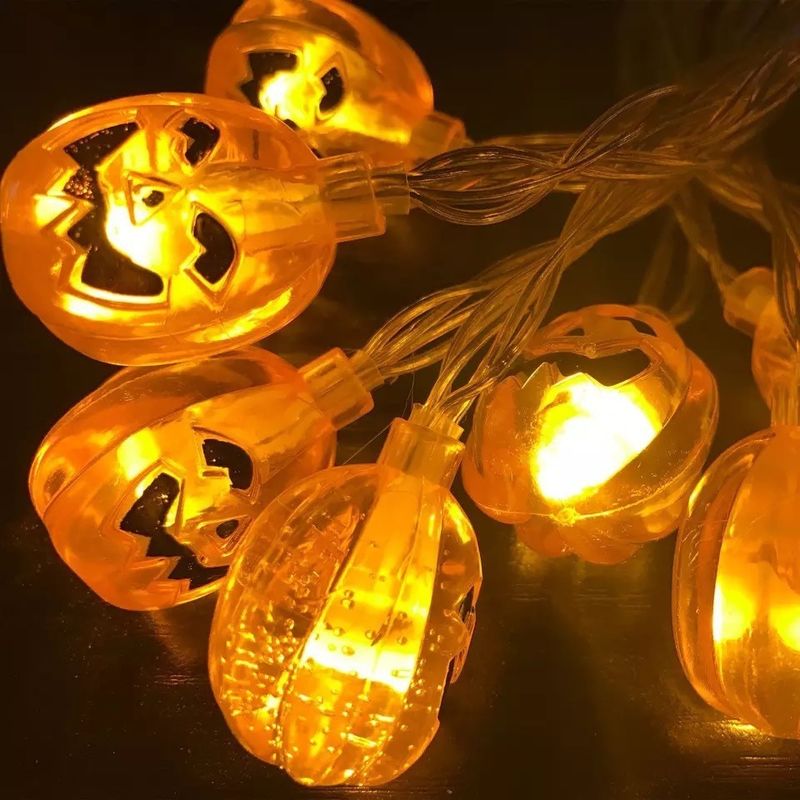 Decoración de Halloween Luces de cuerda con batería Estilo de moda 10000 horas de trabajo