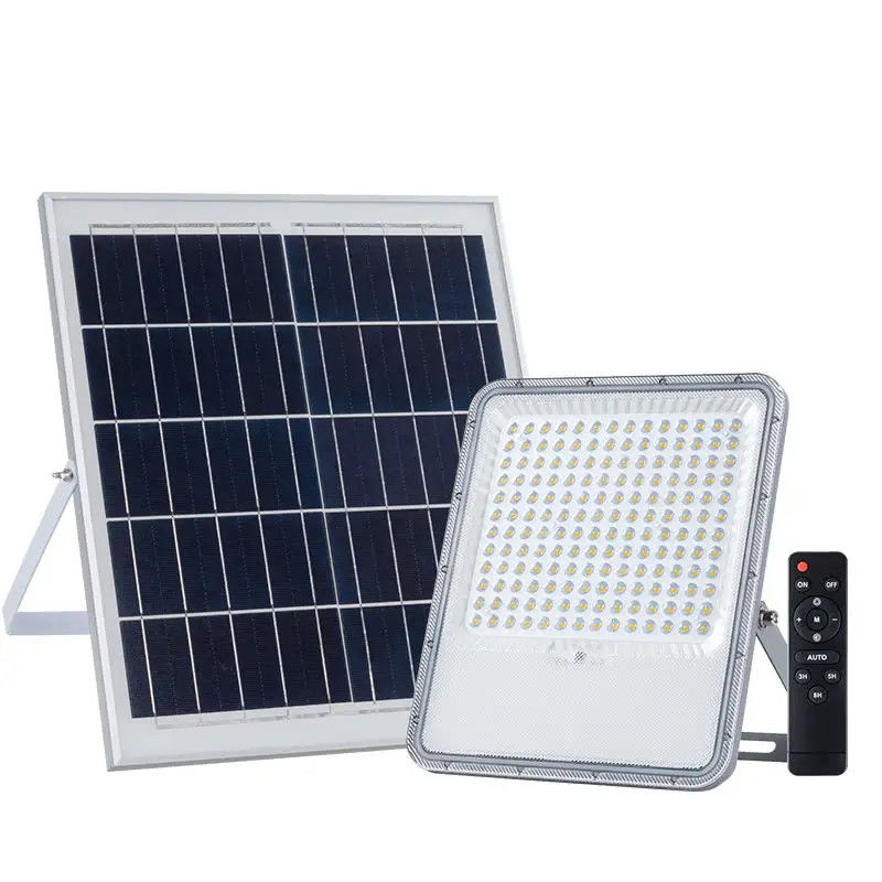 100w 200w 300w Led Solar Street Light Lámpara de inundación para una iluminación estable y constante