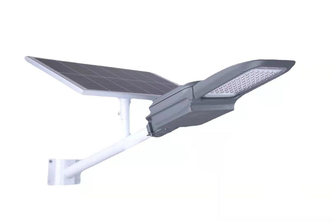 Todos en una luz solar de la calle 24kg peso del producto fuente de luz LED para pared exterior