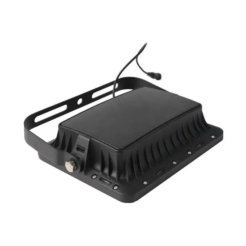 Cuerpo de aluminio y cubierta de PC Luz solar LED de inundación para jardín en índice de reproducción de color Ra 80