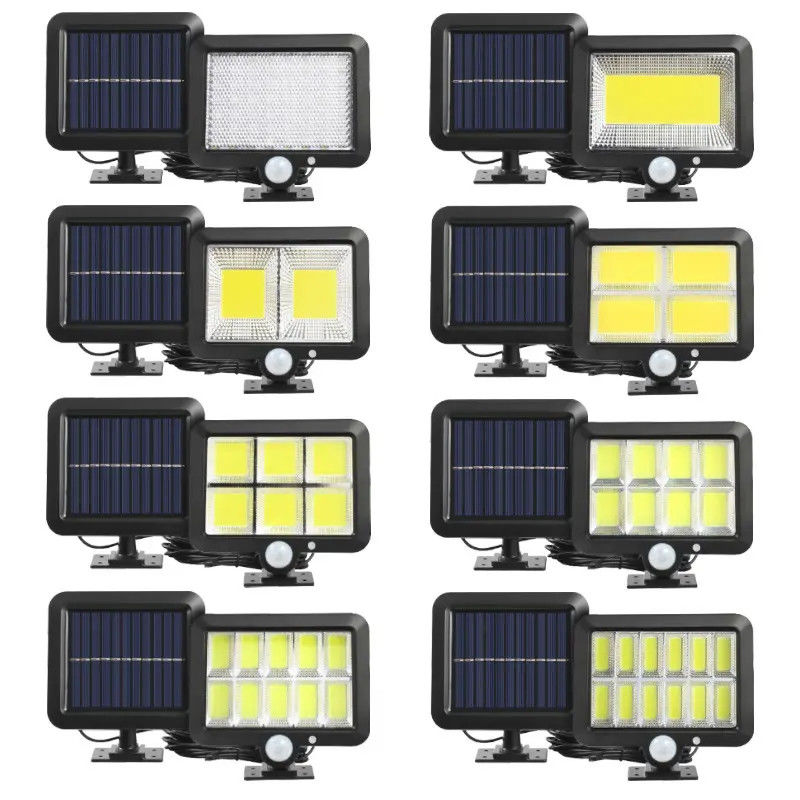 Lámpara de emergencia de acampada solar recargable portátil para exteriores de grado IP65 y material ABS