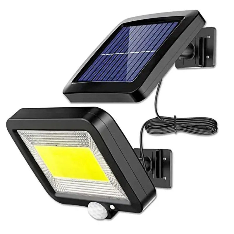 Lámpara de emergencia de acampada solar recargable portátil para exteriores de grado IP65 y material ABS