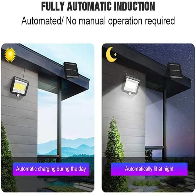 Lámpara de emergencia de acampada solar recargable portátil para exteriores de grado IP65 y material ABS
