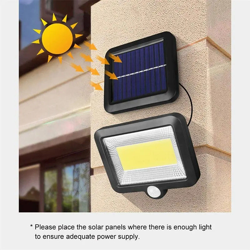 Lámpara de emergencia de acampada solar recargable portátil para exteriores de grado IP65 y material ABS