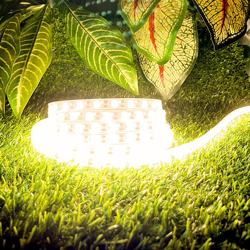 Luz de banda solar flexible para decoración del hogar Boda Navidad 2835 LEDs impermeable IP65