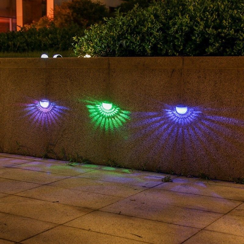 50000 horas de tiempo de trabajo Iluminación solar LED para escalones exteriores Solución de ahorro de energía