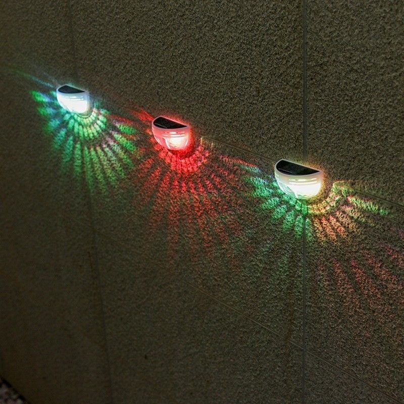 50000 horas de tiempo de trabajo Iluminación solar LED para escalones exteriores Solución de ahorro de energía