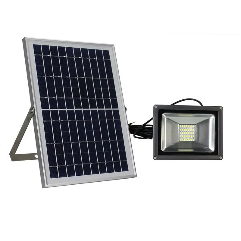 Luz de inundación solar con atenuación y modo de trabajo nocturno automático Fuente de luz LED de bahía alta