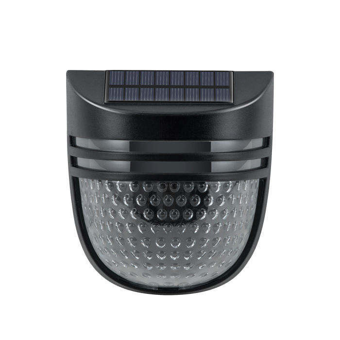 120° Ángulo de la viga ABS más reciente resistente al agua exterior Led escalera escalera cubierta jardín pared solar cerco post luces