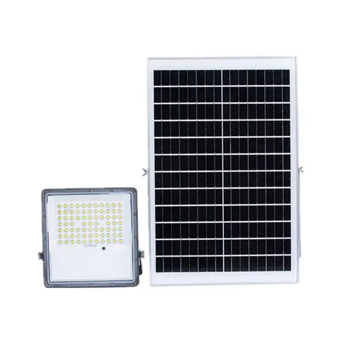 Peso del producto ((kg) 1.6 Alta luminosidad 200w Luces solares de inundación para aparcamiento de jardín