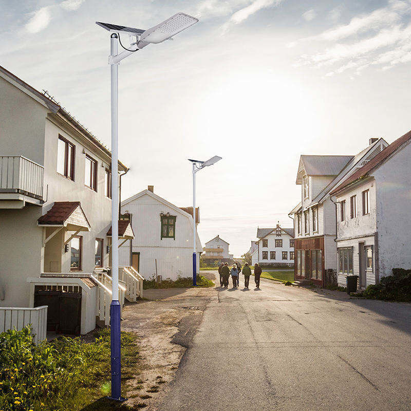 120° Ángulo del haz Sistema de iluminación solar exterior comercial 10w 20w 30w 40w 50w 100w