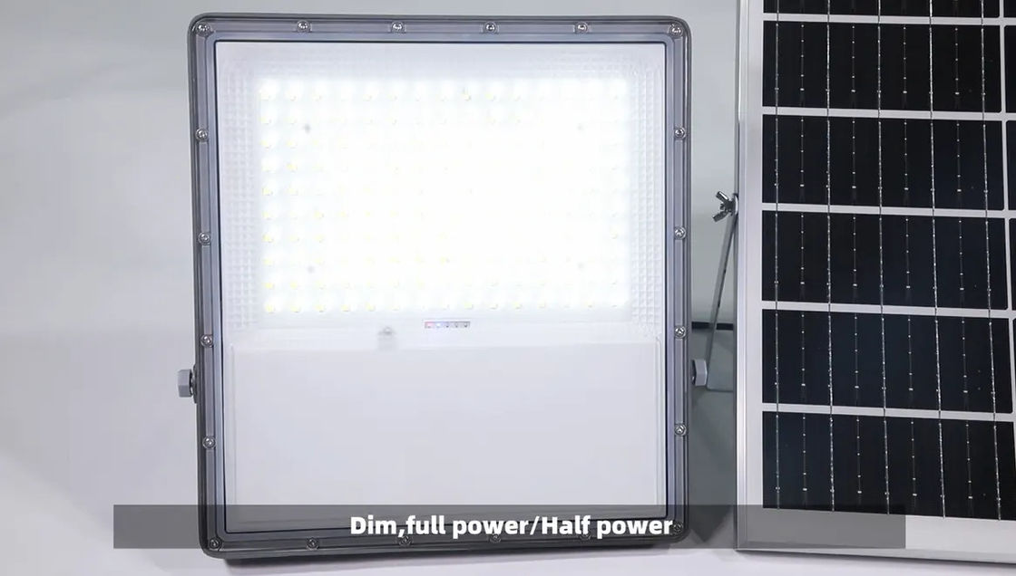 Peso del producto ((kg) 1.6 Alta luminosidad 200w Luces solares de inundación para aparcamiento de jardín