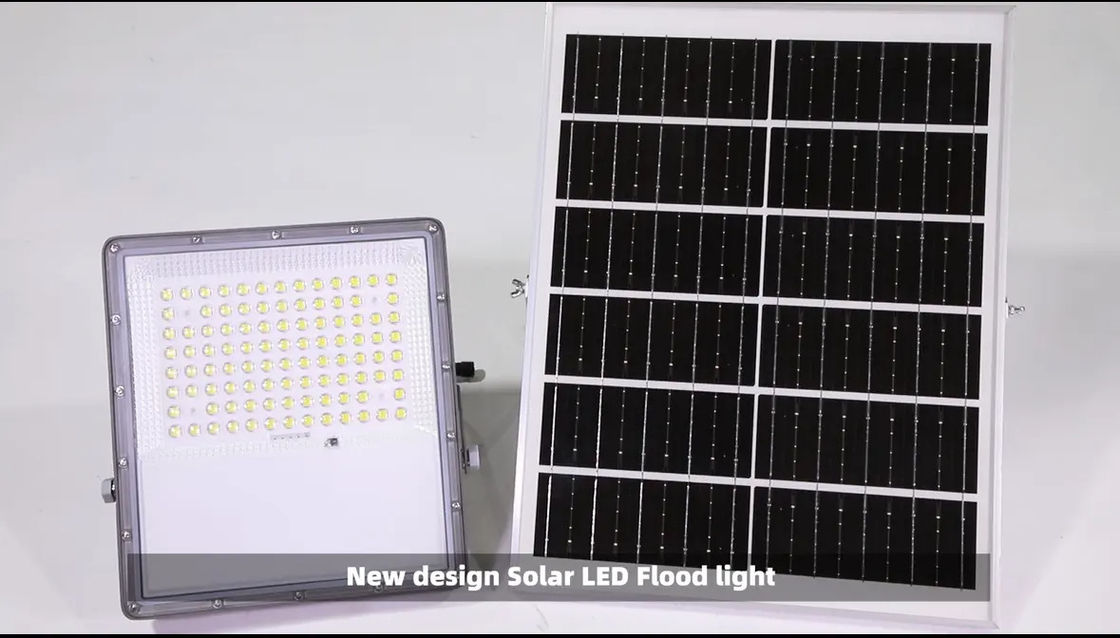 Peso del producto ((kg) 1.6 Alta luminosidad 200w Luces solares de inundación para aparcamiento de jardín