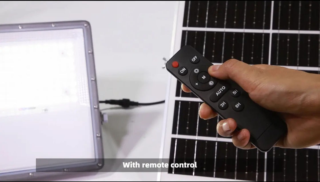Peso del producto ((kg) 1.6 Alta luminosidad 200w Luces solares de inundación para aparcamiento de jardín