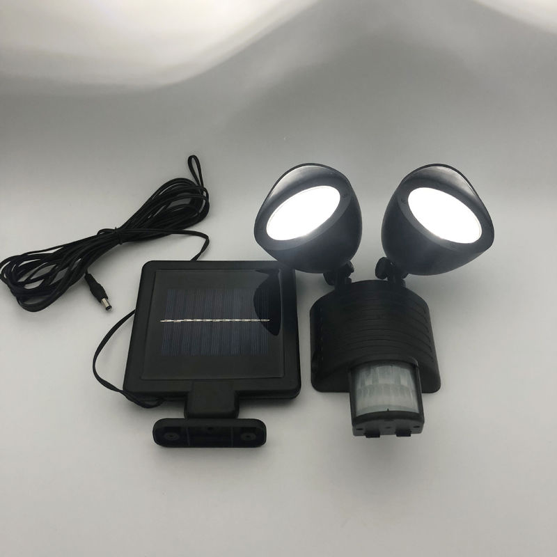 50000 horas de vida útil 22LED sensor del cuerpo humano luz de seguridad solar para el camino exterior