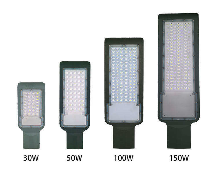 30W 50W 100W 150W 200W 300W Luz de la calle LED con alta potencia y IP65 resistente al agua