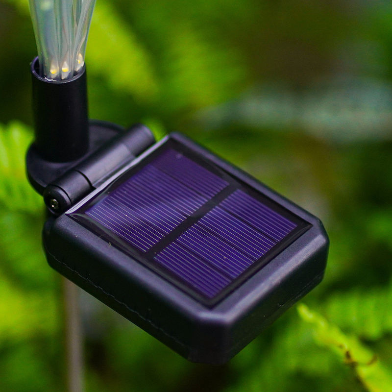 Lámpara de luciérnagas solares para jardín