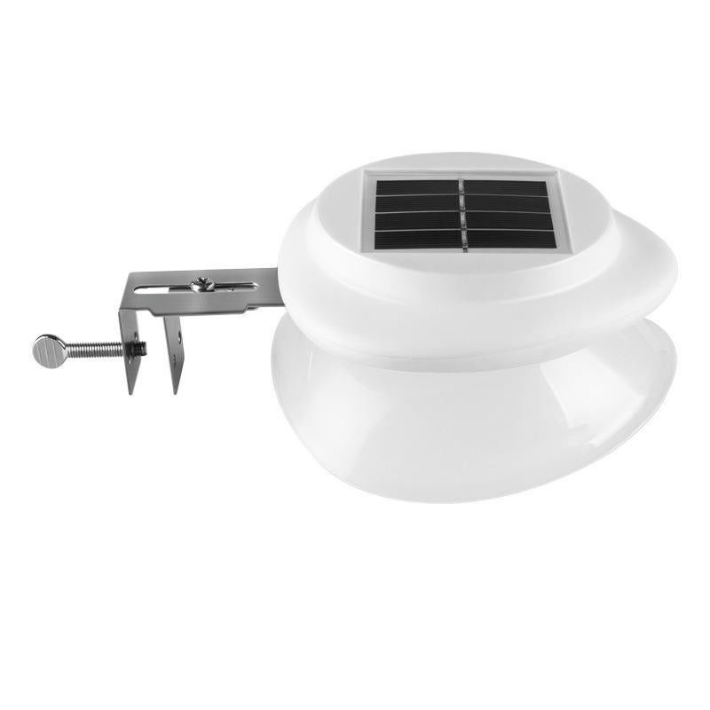 Lámpara de cerco solar LED a prueba de agua 100lm/w ABS PC luz de jardín para patio
